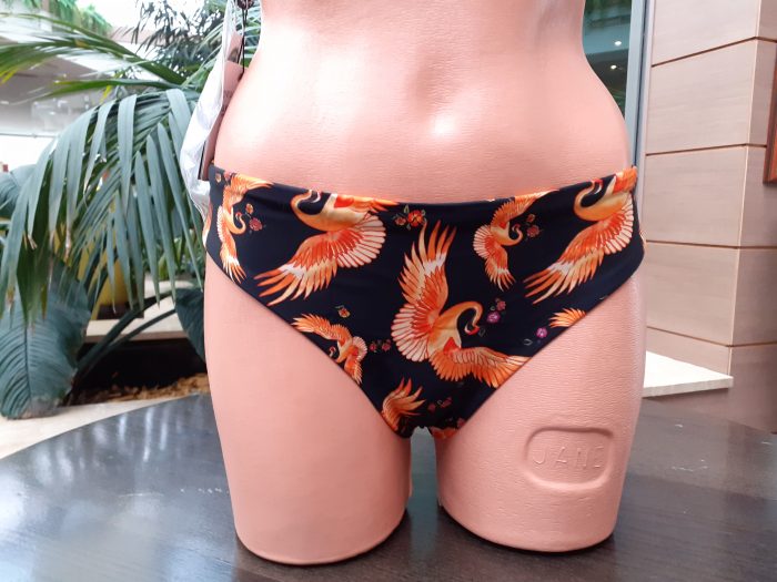 Magistral kétrészes bikini (fekete, narancs) - Image 2