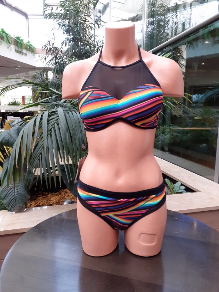 Magistral kétrészes bikini (szivárvány, pánt nélkül) - Image 5